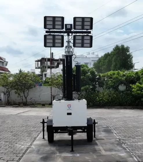 mobile light tower