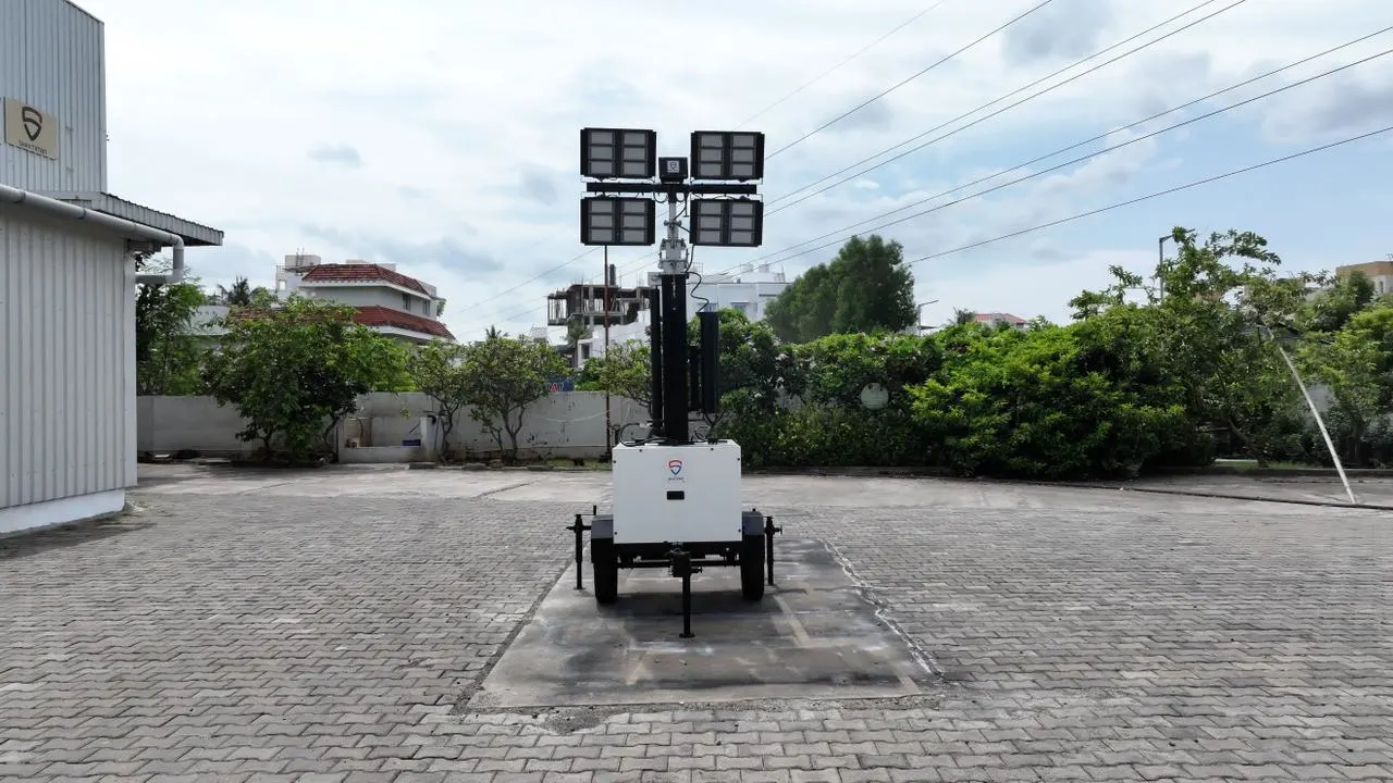 mobile light tower