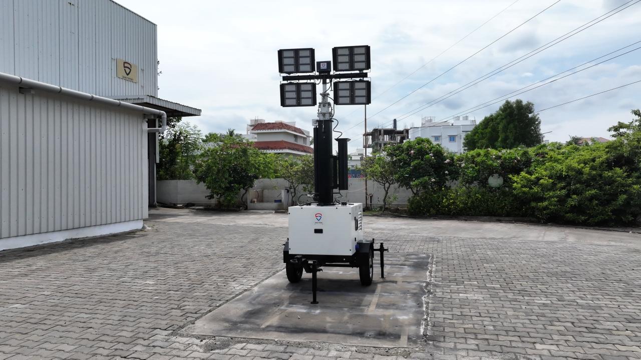 mobile light tower