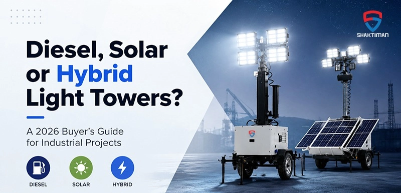 Diesel, Solar or Hybrid Light Towers? A 2026 Buyer's Guide for Industrial Projects